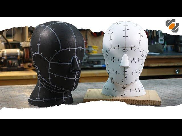 Head Form/Helmet Stand - Digital Pattern for EVA Foam