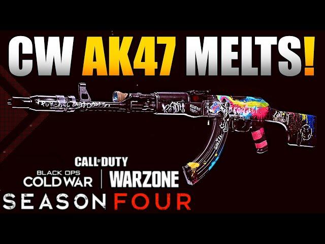 CW AK47 is Powerful in Warzone | Best Classes as an SMG, Sniper Support, & for Long Range