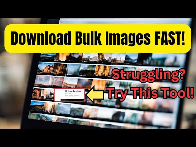 How to Download Bulk Images from the Internet Fast | Easy Image Downloader Guide!