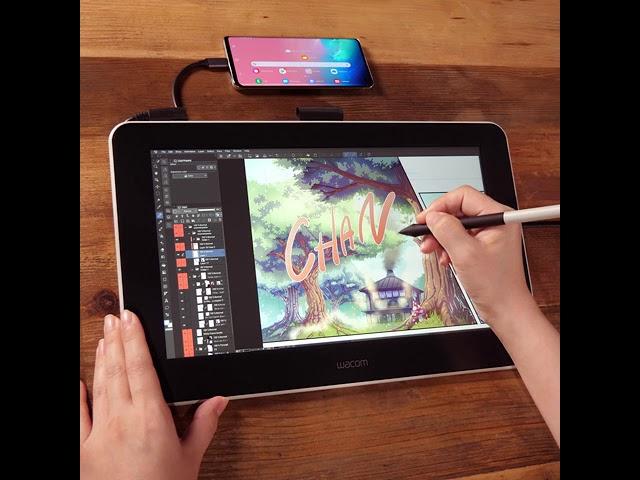 Use Clip Studio Paint and Wacom One with your Samsung Galaxy!