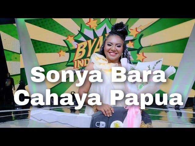 Sonya Bara Asal Papua untuk Indonesia 