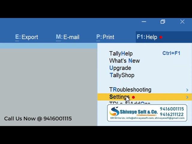 Renew your Tss To get latest TALLY PRIME