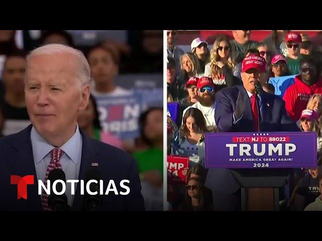 Biden y Trump se preparan de maneras muy distintas para el primer debate | Noticias Telemundo