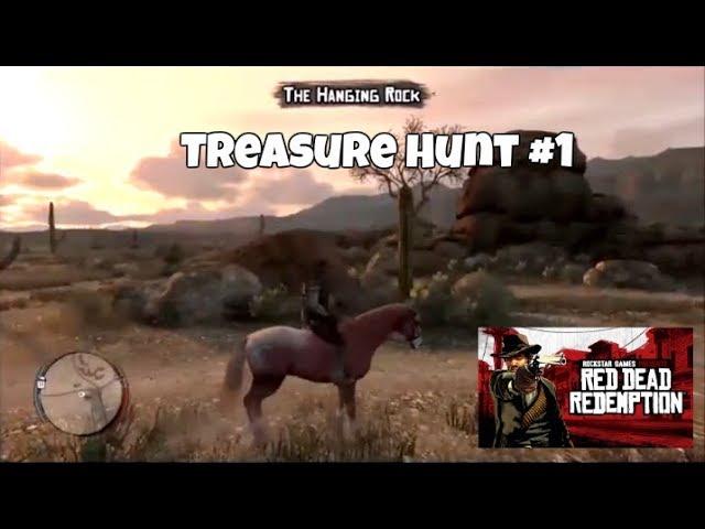 Red Dead redemption - Treasure map location #1: Hanging rock (No commentary)