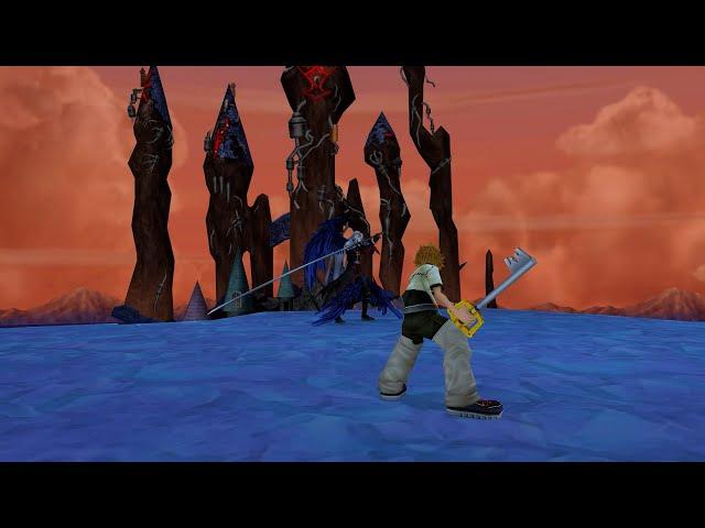 [KH2 MOD] Roxas Vs Sephiroth | Almost No Damage (Critical Mode)