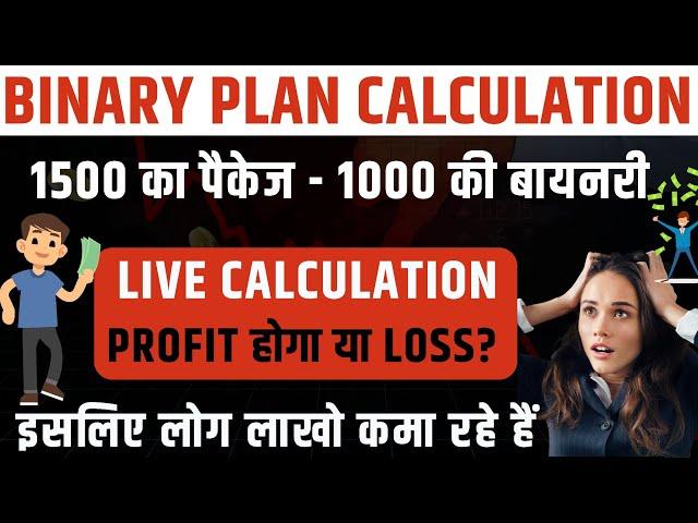 Type Of MLM Business Plan | How To Design Binary MLM Business Plan | Binary Plan Calculator Software