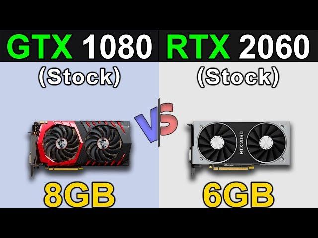 GTX 1080 Vs. RTX 2060 | 1080p and 1440p Gaming Benchmarks