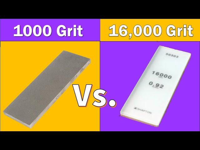 1000 vs 16000 Grit