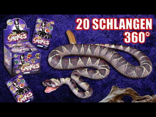 Planet Wow - alle 20 Snakes / Schlangen aus der Sammlung in 360° - ohne  Heftbeilagen