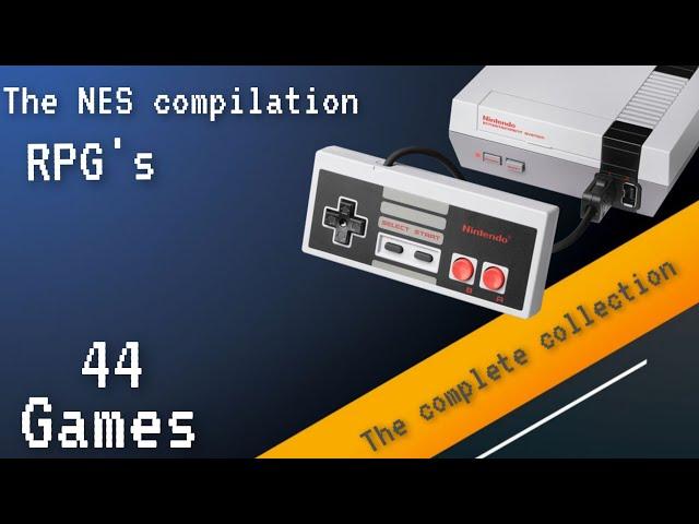 #evolution of Nintendo NES RPG games [complete compilation] Every game.