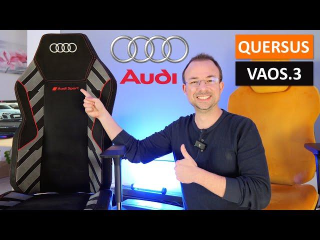 QUERSUS et AUDI rassemblent le jeu et l'automobile dans une chaise