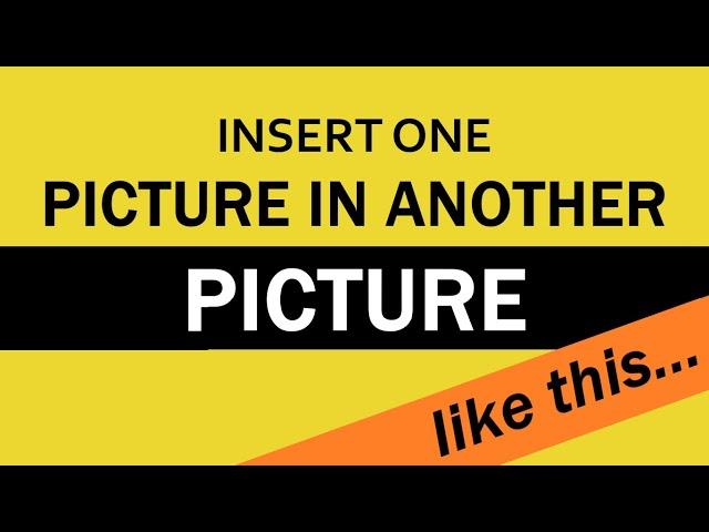 How to Insert a Picture into another Picture in GIMP