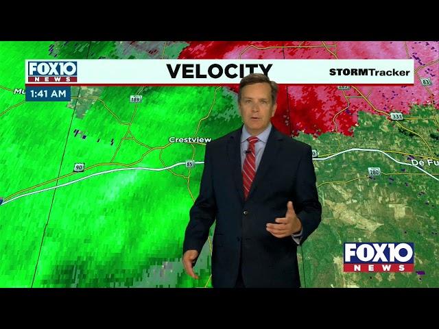 Severe weather update from FOX10 News