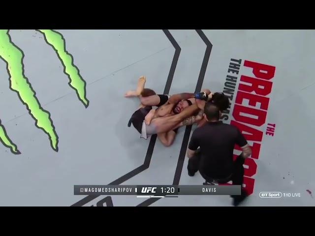 Zabit Magomedsharipov vs Brandon Davis banana split Submission