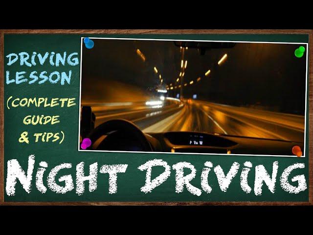 Paano Magmaneho sa Gabi || Night Driving 101