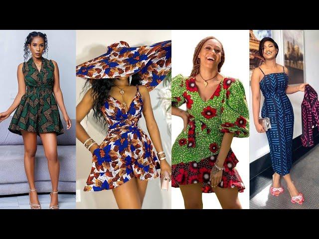 NewND Unique Ankara Short Gown Styles For African Ladies| Best African Print Fashion Trends To Rock