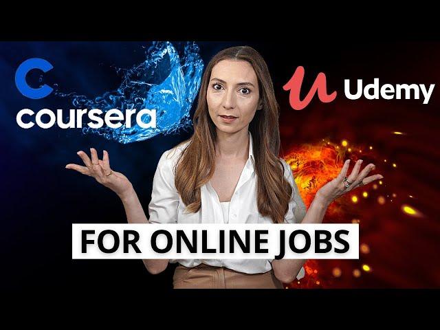 Which one is better for getting Online or Remote Jobs - Udemy vs Coursera