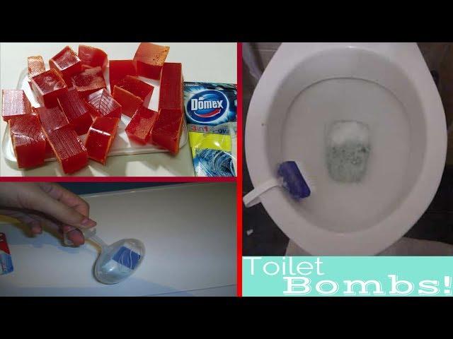 How to Make Toilet Bowl Cleaner at Home || How to make Toilet Cleaner Bombs at home