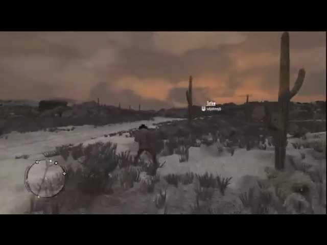 Red Dead Redemption : Invisible Horse Glitch ( Very Funny ) *HD*