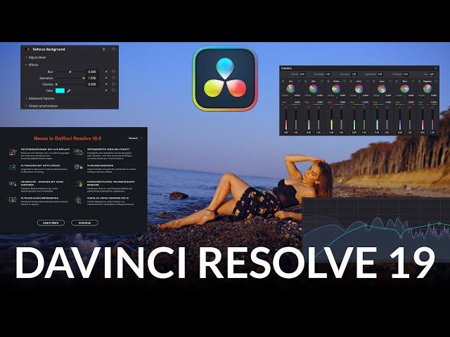 DaVinci Resolve endlich auf Deutsch! Alles Neue in der Version 19