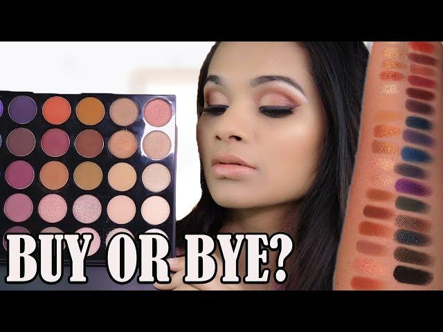 NEW MORPHE 35V STUNNING VIBES ARTISTRY PALETTE TUTORIAL & REVIEW