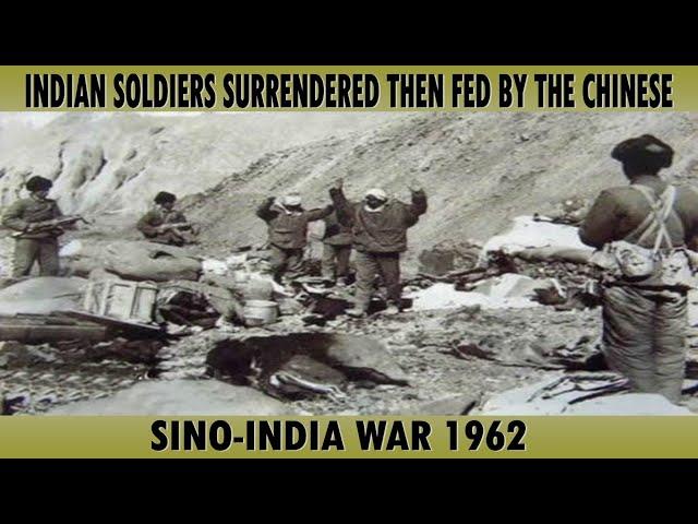 Indian soldiers surrendered then fed by the Chinese / Sino-India War 1962