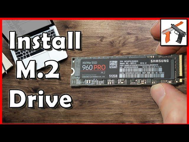 How To Install an M.2 SSD: Installation Tutorial with Samsung 960 Pro M2 SSD Drive