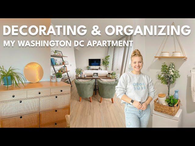 DECORATING & ORGANIZING MY APARTMENT PART 2 🪴 more furniture, plants, decor hauls | Charlotte Pratt