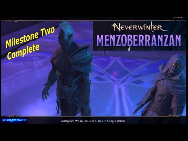 Neverwinter Mod 25 - Milestone Two Complete - Menzoberranzan Thaum Wizard Gameplay (no commentary)