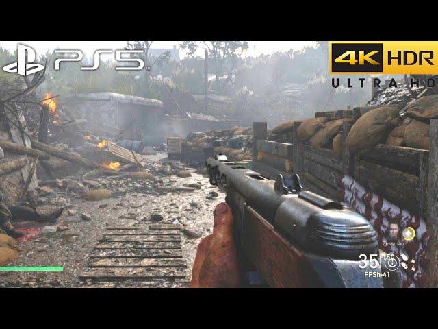 Call of Duty: WWII (PS5) 4K 60FPS HDR Gameplay - (Full Game)