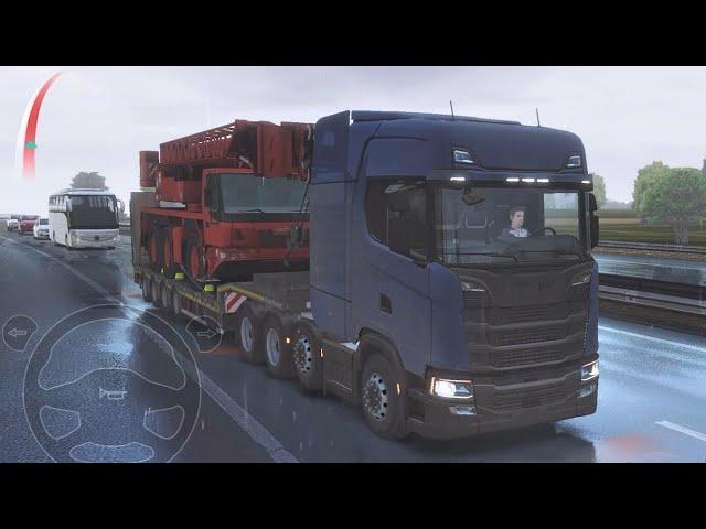 Truckers Of Europe 3 - Mobile GamePlay (Android - IOS) | Big Truck Heavy Cargo