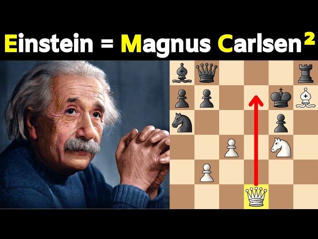 Einstein's Brilliant Chess Trap in the Italian Game!