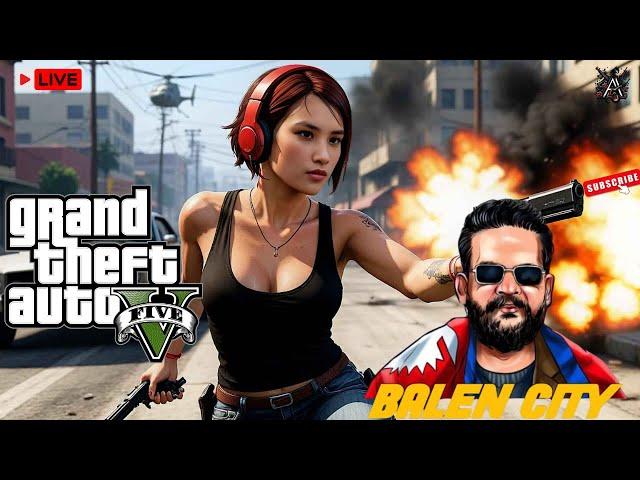 "Exploring BalenCity | BCRP | Nepali GTA V Role Play Live!" - Live with AlyyON