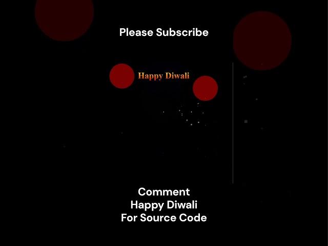 HappyDiwali with html and css #css #html