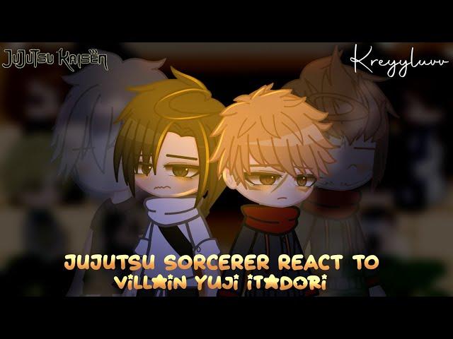 JJK Sorcerer React To Villain Yuji Itadori (?)  Manga spoiler  credits on description  kreyyluvv