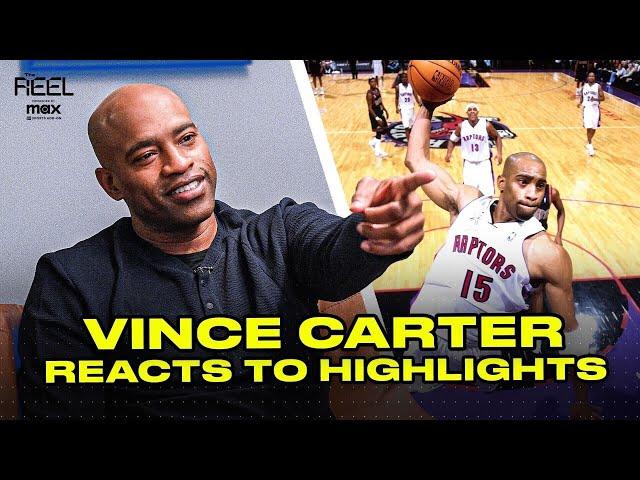 Vince Carter Reacts To Vince Carter Highlights!