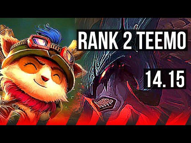 TEEMO vs AATROX (TOP) | Rank 2 Teemo, 4600+ games | TR Grandmaster | 14.15