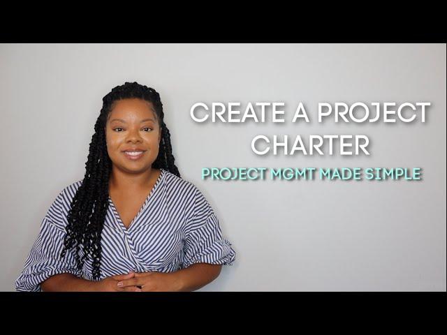 Create A Project Charter | Project Mgmt Made Simple