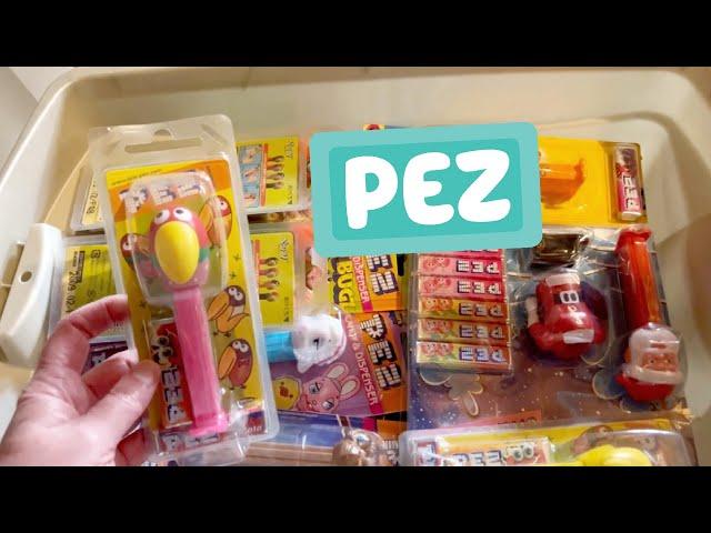 First Look at my PEZ Collection in Storage Bins