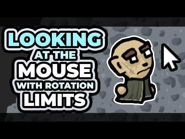 Rotate head towards mouse with rotation limits (Roguelike Controller)