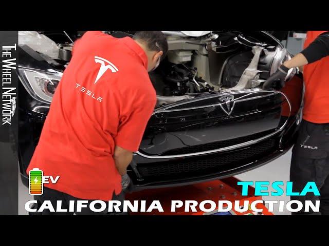 Tesla Model S Production in California