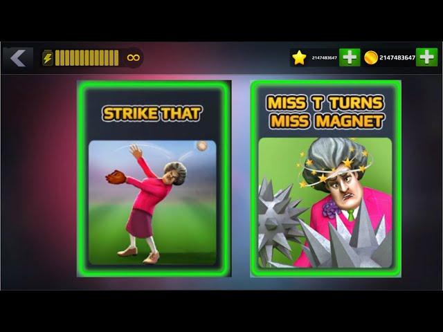 Scary Teacher 3D Miss T Summer Special Chapter. Turns Miss Magnet VS Strike That Levels.