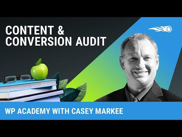 Content and Conversion Audits for Wordpress Bloggers