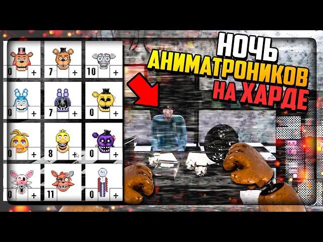 НОЧЬ АНИМАТРОНИКОВ CNAF 2 НА ХАРДЕ ▶️ Creepy Nights at Freddy's 2