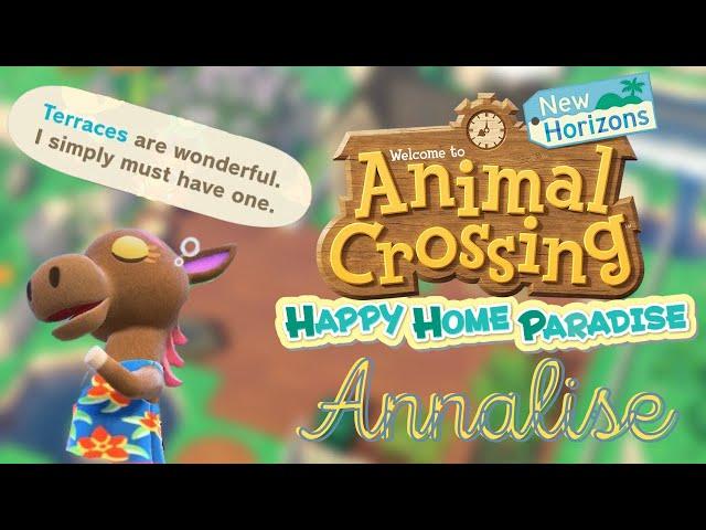 Decorating Annalise's House - Animal Crossing Happy Home Paradise DLC