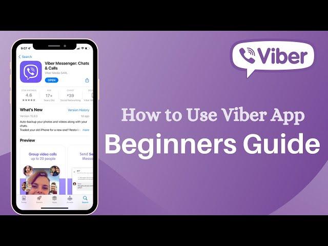 Viber: Complete Beginner Guide |  How to Use Viber App