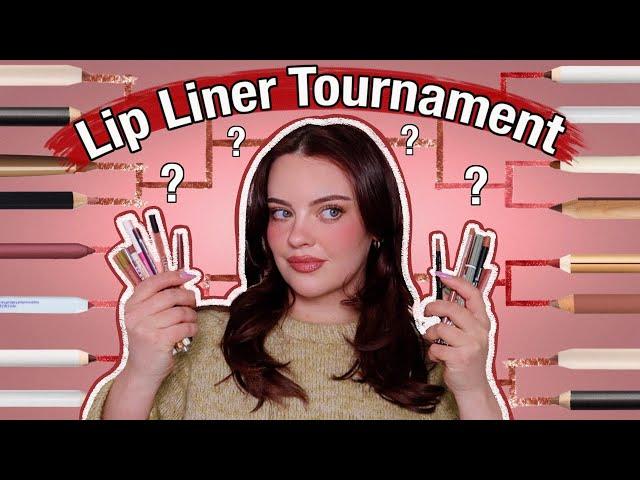 LIP LINER TOURNAMENT | Which one is my ULTIMATE favourite? | Julia Adams