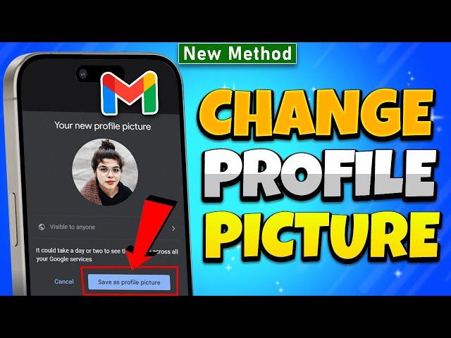 How to Change your Gmail profile picture 2024 (Android & iOS)