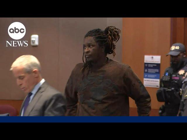 Rapper Young Thug takes plea deal in RICO case