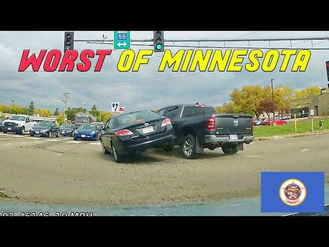 BEST OF MINNESOTA DRIVERS |  20 Minutes of Road Rage & Bad Drivers |  PART 1